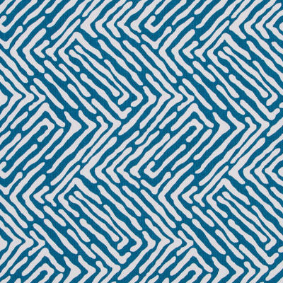 ROBERT ALLEN FABRICS-RANDILI VIEW -TURQUOISE