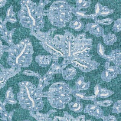 LULU DK FABRICS-LE42617 -72-BLUE/GREEN