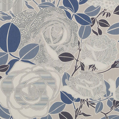 BAILEY & GRIFFIN FABRICS-BE42625 -76-CADET