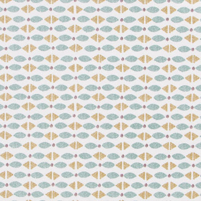 ROBERT ALLEN FABRICS-HAND STAMP -ALOE