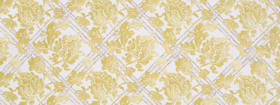 ROBERT ALLEN FABRICS-FLORAL LATTICE -ZEST