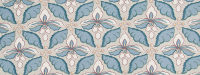 ROBERT ALLEN FABRICS-PAINTED DAMASK -SOFTPLUM