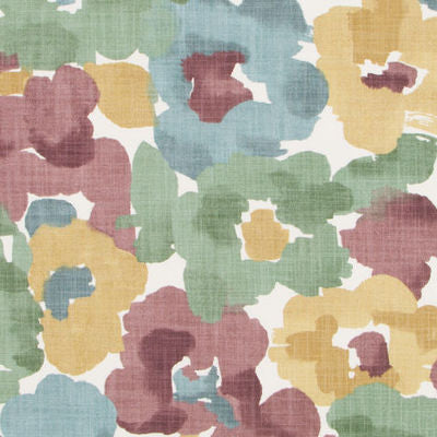 ROBERT ALLEN FABRICS-FLOWER STORM -ALOE