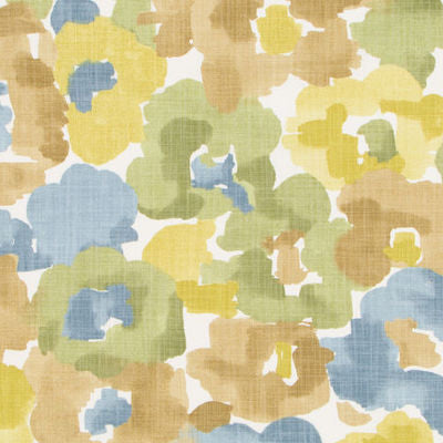 ROBERT ALLEN FABRICS-FLOWER STORM -TWILIGHT