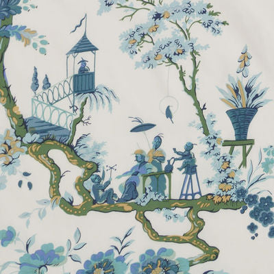 BAILEY & GRIFFIN FABRICS-BE42619 -76-CADET