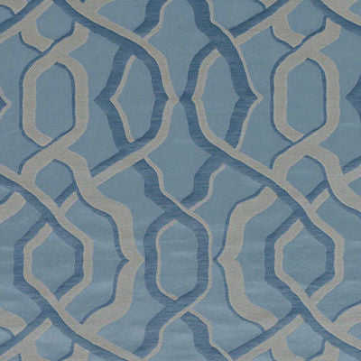 BEACON HILL FABRICS-MILANO TRELLIS -AEGEAN