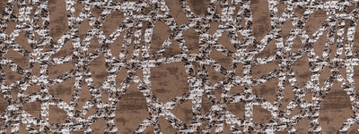 ROBERT ALLEN FABRICS-ORTUS TELLUS -COFFEE