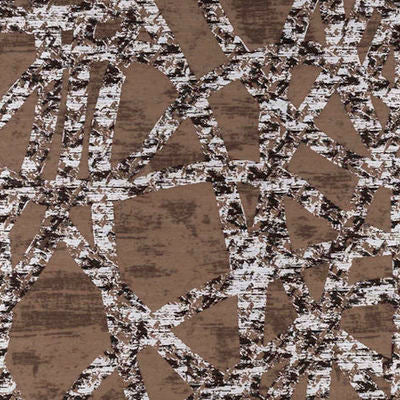 ROBERT ALLEN FABRICS-ORTUS TELLUS -COFFEE