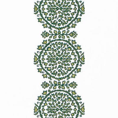 DURALEE FABRICS-DA61856 -58-EMERALD