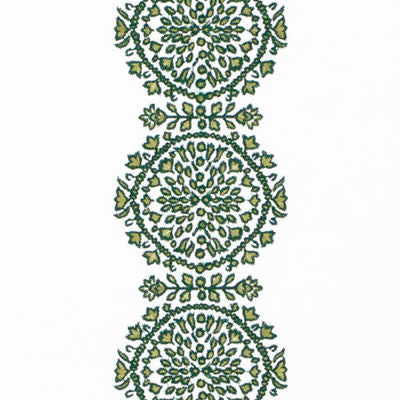 DURALEE FABRICS-DA61856 -58-EMERALD