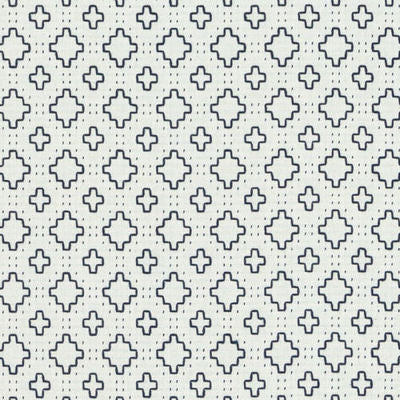 DURALEE FABRICS-DA61790 -54-SAPPHIRE
