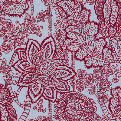 DURALEE FABRICS-DE42670 -73-RED/BLUE