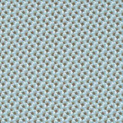 DURALEE FABRICS-DE42667 -50-NATURAL/BLUE