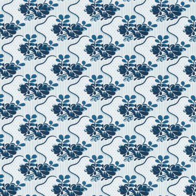 DURALEE FABRICS-DE42672 -54-SAPPHIRE
