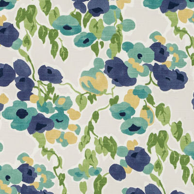 ROBERT ALLEN FABRICS-FRESH BOUQUET -ADMIRAL