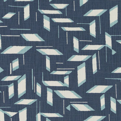 ROBERT ALLEN FABRICS-BLOCK SHAPES -CHALKBOARD