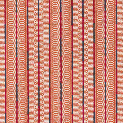 ROBERT ALLEN FABRICS-ASHANTI STRIPE -CINNABAR