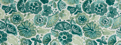 ROBERT ALLEN FABRICS-WATERFLOWERS -JASPER