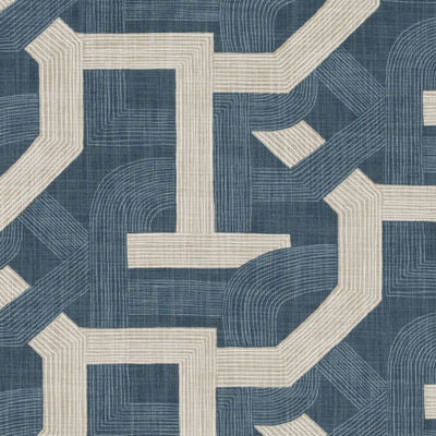 ROBERT ALLEN FABRICS-CONTOUR LINES -SLATE