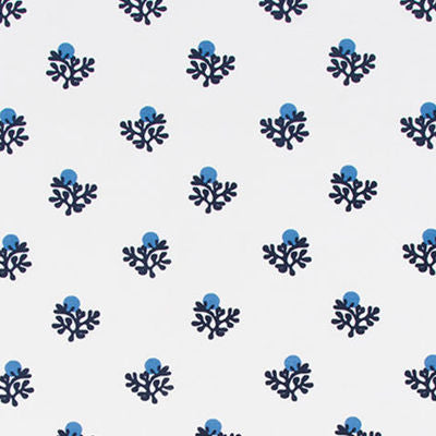 ROBERT ALLEN FABRICS-KARAKITO -ULTRAMARINE