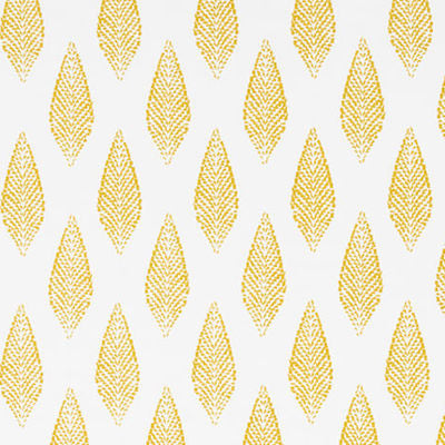 ROBERT ALLEN FABRICS-LEAF IT ALONE -JONQUIL
