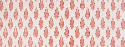 ROBERT ALLEN FABRICS-LEAF IT ALONE -TOMATO