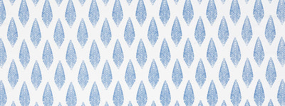 ROBERT ALLEN FABRICS-LEAF IT ALONE -ULTRAMARINE