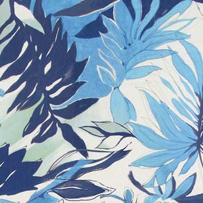 ROBERT ALLEN FABRICS-JUNGLE ALLURE -AZURE