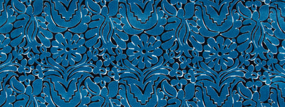 ROBERT ALLEN FABRICS-HUIPIL VELVET -AZURE