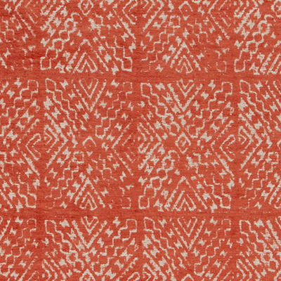 ROBERT ALLEN FABRICS-LOS DIAMANTES -TOMATO