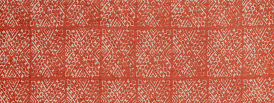 ROBERT ALLEN FABRICS-LOS DIAMANTES -TOMATO