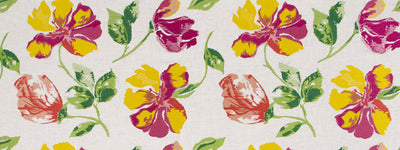 ROBERT ALLEN FABRICS-BREEZY PETALS -JONQUIL