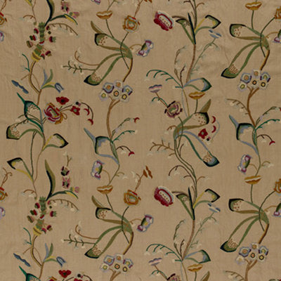 Schumacher Fabrics , a selection of fabrics such as velvet, damask, cotton, silk, linen and sheers.