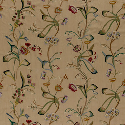 SCHUMACHER FABRICS -52090-VANESSA EMBROIDERY