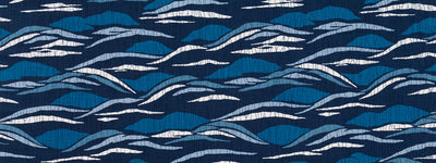 ROBERT ALLEN FABRICS-LOTUS FIELDS -LAPIS