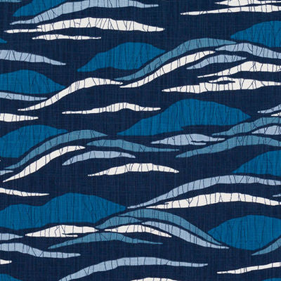ROBERT ALLEN FABRICS-LOTUS FIELDS -LAPIS