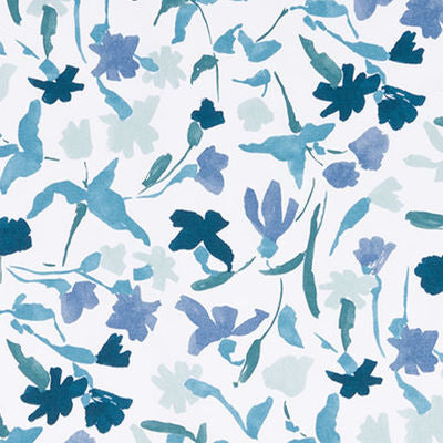 ROBERT ALLEN FABRICS-GAUGUIN FLORAL -MIDNIGHT