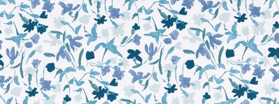 ROBERT ALLEN FABRICS-GAUGUIN FLORAL -MIDNIGHT