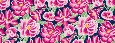 ROBERT ALLEN FABRICS-O'KEEFFE BLOOM -HIGHNOON