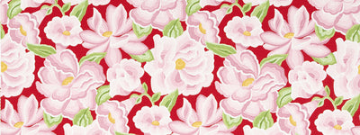 ROBERT ALLEN FABRICS-O'KEEFFE BLOOM -AURORA