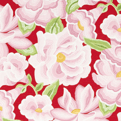 ROBERT ALLEN FABRICS-O'KEEFFE BLOOM -AURORA