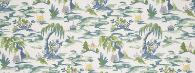 ROBERT ALLEN FABRICS-BALTIC PAGODA -LAKESIDE