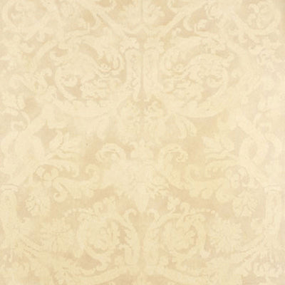 Schumacher Wallcovering - 529110-Pontine Damask - Bone