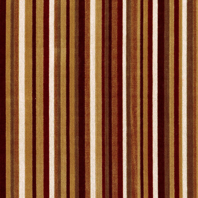 SCHUMACHER FABRICS -55322-SYNCOPATED VELVET STRIPE