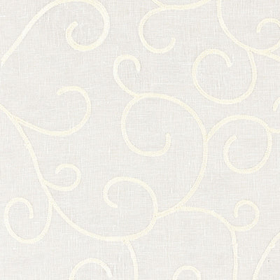 SCHUMACHER FABRICS -55981-ADINA SHEER EMBROIDERY