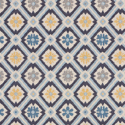 Schumacher Fabrics , a selection of fabrics such as velvet, damask, cotton, silk, linen and sheers.