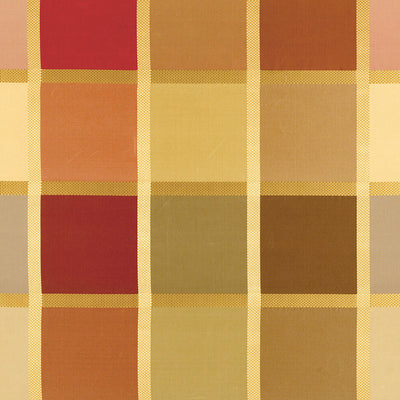 SCHUMACHER FABRICS -62852-NAVSARI SILK PLAID
