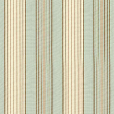 SCHUMACHER FABRICS -62962-SARATOGA COTTON STRIPE
