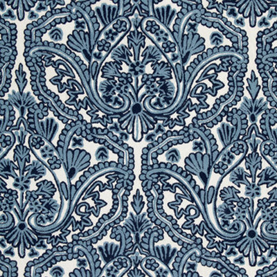 Schumacher Fabrics , a selection of fabrics such as velvet, damask, cotton, silk, linen and sheers.