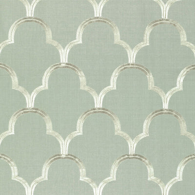 SCHUMACHER FABRICS -64320-SCALLOP EMBROIDERY